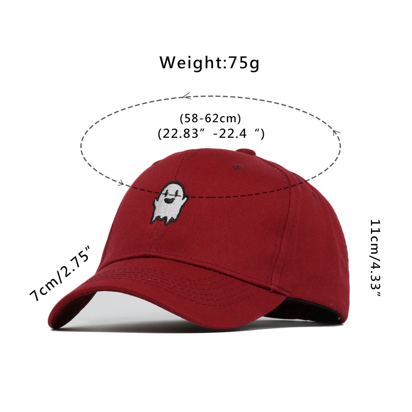 Ghosty Baseball Cap